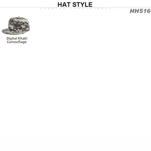 Détail de la casquette hip hop camo kaki numérique avec visière plate et motif tactique