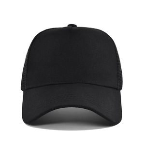 Verstelbare 5 Panel Mesh Trucker Hat Ademend Katoen Honkbalpet Voor Mannen Vrouwen Effen Kleur Camo Outdoor Zonnehoed Casual Sport Pet