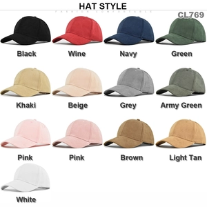 Casquette de Baseball en Daim Unisexe Couleur Unie Ajustable Faux Daim Casquette de Papa Visière Courbée Protection Solaire Sport