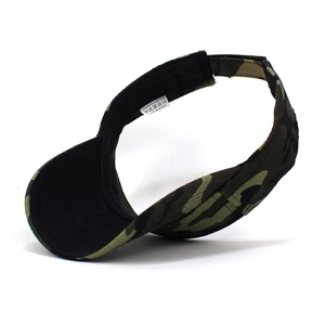 Herren Camouflage Sonnenhut oben offen mit verstellbarem Klettverschluss aus Polyester