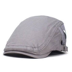 Men Women Casual Cotton Mesh Breathable Ivy Cap Adjustable Duckbill Hat Fashion Sun Protection Newsboy Beret Hat