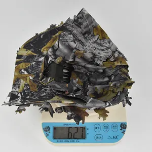 Leichte taktische 3D-Tarnkappe mit Blättern, wiegt ca. 62,7 Gramm auf einer Waage
