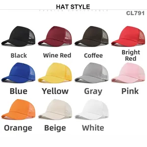 Mesh Trucker Baseball Caps Kollektion in verschiedenen Farben mit atmungsaktivem Design