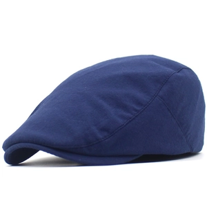 Vintage Men's Cotton Flat Cap Newsboy Driving Hat Breathable Lightweight Sun Protection Ivy Hat For Daily Casual Outdoor