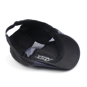 Men's mesh breathable beret with adjustable strap and interior X-TOP embroidery