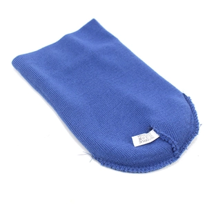 Berretto classico in maglia a coste blu reale in 100% acrilico per il calore dell'inverno