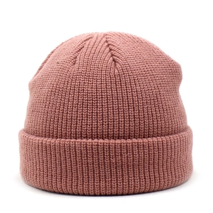 Unisex Winter Warm Knitted Beanie Hat 100% Acrylic Soft Elastic Cuffed Ribbed Solid Color Daily Outdoor Skull Cap