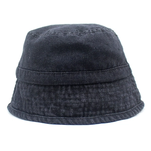 Vintage Washed Denim Bucket Hat For Men Women 100% Cotton Foldable Fisherman Hat Casual Sun Protection Outdoor Travel Basin Hat