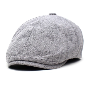 Heren Vintage Newsboy Pet Katoen Polyester Mix Verstelbare Flat Cap Casual Ivy Gatsby Hoed Voor Reizen Outdoor