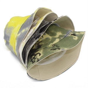 Plusieurs bobs en coton colorés avec imprimé graffiti camo pour les voyages en plein air