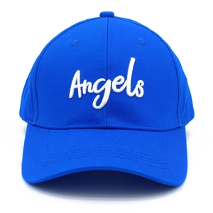 Casquette de Baseball Décontractée en Coton Unisexe Angels Broderie de Lettres Chapeau de Soleil Réglable Respirant Hip Hop Streetwear