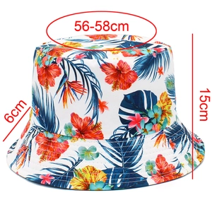 Détails du chapeau de soleil tropical montrant la hauteur 15cm et le tour 56-58cm