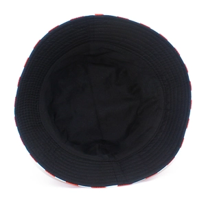 Close-up of internal lining and quality stitching of a foldable US flag bucket hat