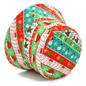 Quilted Christmas bucket hat with Santa, snowman and candy cane festive prints