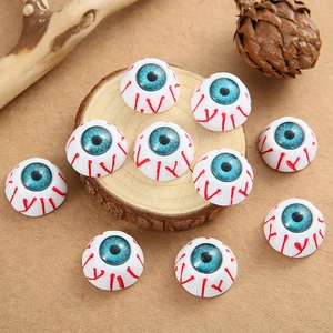 Set of 10 realistic bloodshot resin eyeballs for Halloween DIY crafts and decorations
