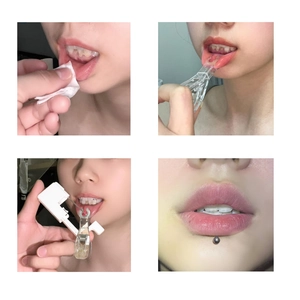 Kit de perforación labial DIY con herramienta manual, pinza y perno de acero