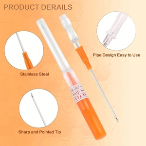 Profi 6-teiliges Piercing-Set aus Edelstahl mit Nadeln und Klemmen für den Körper