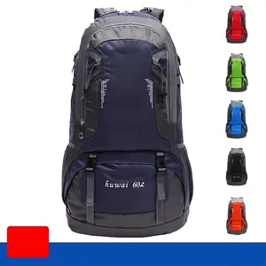 Professional Large Capacity Hiking Backpack For Men Women Waterproof Polyester Outdoor Travel Camping Sport Rucksack