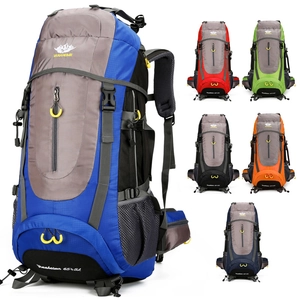 Professional Waterproof Mountaineering Backpack Large Capacity Outdoor Hiking Trekking Travel Bag With Breathable Suspension System