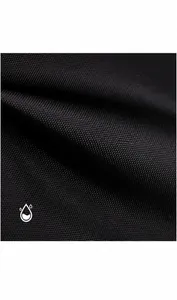 Detalle de tela de nailon impermeable de alta densidad con textura de malla fina duradera