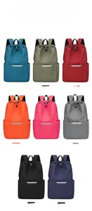 Sacs à dos extérieurs légers en huit couleurs avec bandes de sécurité réfléchissantes