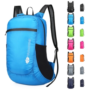 Lightweight Waterproof Nylon Backpack With Storage Pouch For Outdoor Travel Sports Breathable Foldable Daypack Unisex
