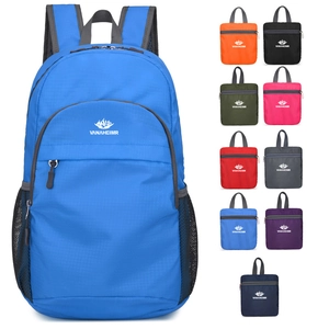 Lightweight Foldable Water Resistant Outdoor Sports Backpack For Men Women Large Capacity Travel Hiking Daypack For Students