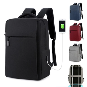 Business Laptop Rucksack Mit USB Ladeanschluss Wasserdichtes Oxford Gewebe Für 15.6 Zoll Laptop Reise Pendeln Unisex Rucksack
