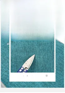 Detail of waterproof nylon fabric with water droplets and scratch resistance test on backpack