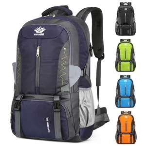 Outdoor Large Capacity Hiking Backpack Waterproof Nylon Travel Rucksack For Camping Trekking Men Women Sports Bag
