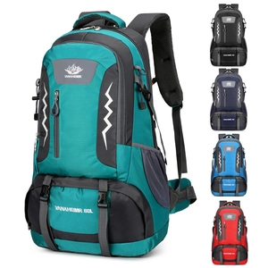 Large Capacity Outdoor Hiking Backpack Water Repellent Nylon Travel Bag For Men Women Multi-pocket Trekking Rucksack