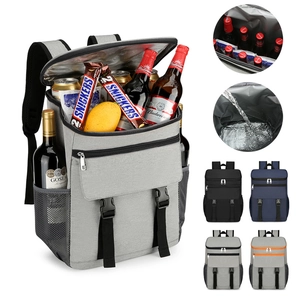 Large Insulated Backpack Cooler Bag Waterproof Oxford Cloth Thermal Food Storage Backpack For Picnic Camping Outdoor Hiking