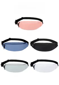 Sacs bananes imperméables en rose, bleu, noir, vert et blanc pour activités de plein air