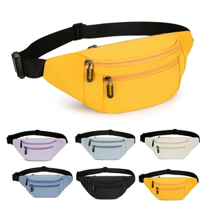 Lässige Gürteltasche Aus Oxford Gewebe Mehrere Fächer Wasserabweisend Brusttasche Crossbody Bauchtasche Für Reise Sport Laufen Unisex