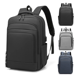 Men Business Laptop Backpack Large Capacity Waterproof Nylon Travel Bag Casual School Backpack With USB Charging Port