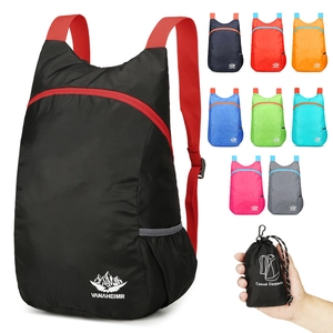 VANAHEIMR Leichter Faltbarer Wanderrucksack Wasserabweisend Große Kapazität Reise-Tagesrucksack Für Damen Herren Outdoor-Sport