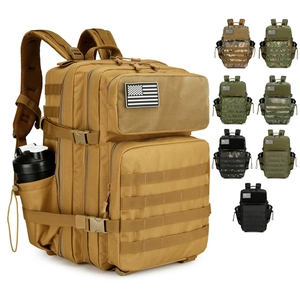 Tactical Backpack Outdoor Mountaineering Camouflage Hiking Bag Waterproof Molle System Large Capacity Daypack For Men