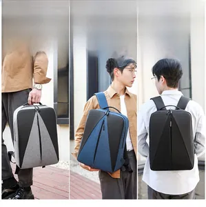 Trois styles de portage polyvalents pour sac à dos de voyage d'affaires pour hommes