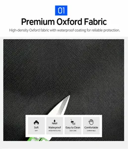 Close-up of high-density oxford fabric showing water-resistant texture for backpack