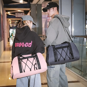 Bolso de viaje de gran capacidad con separación seco-húmedo para deporte y gimnasio