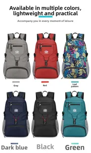 Collection de sacs à dos de randonnée en six coloris avec poches latérales en filet