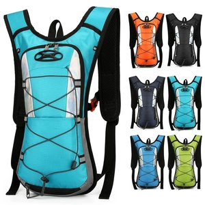 Lightweight Outdoor Cycling Hydration Backpack For Men Women Waterproof Hiking Running Bag With Reflective Strip Helmet Net