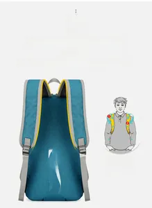 Bretelles ergonomiques épaisses en forme de S et respirantes du sac à dos de randonnée