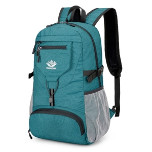 Sac à dos de randonnée professionnel VANAHEIMR bleu sarcelle avec design léger et ergonomique