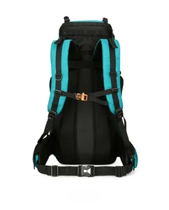 Detail of the ergonomic honeycomb breathable back system and padded shoulder straps