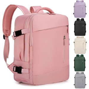 Mochila para Portátil de Tela Oxford Multifuncional Repelente al Agua Bolso de Viaje de Negocios Compartimento para Zapatos