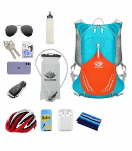 Sac à dos d'hydratation extérieur avec poche à eau et compartiments pour vélo et randonnée