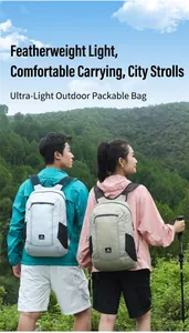 Mochilas de senderismo ligeras y resistentes al agua con bolsillos laterales de malla