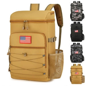 Mochila Térmica Táctica de Gran Capacidad Impermeable para Senderismo al Aire Libre Bolsa de Almuerzo Para Camping Picnic Viaje Con Abrebotellas