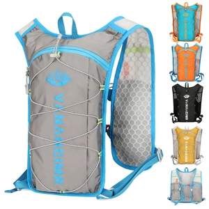 Ultraleichter Cross-Country Laufrucksack Wasserdicht Atmungsaktiv Marathon Trinkweste Leichte Radfahren Wandern Sporttasche